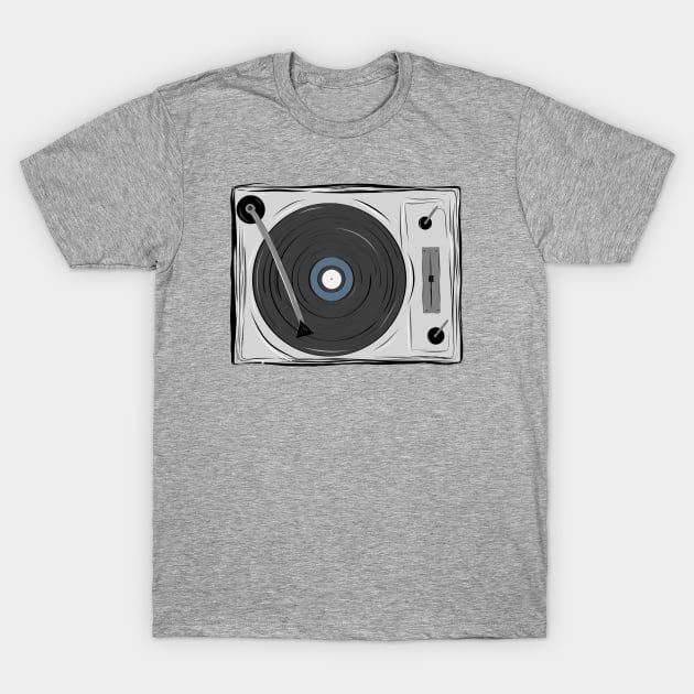 Turn table T-Shirt by Mack